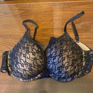 Aerie black lace bra size 36D